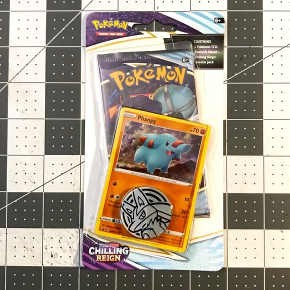 Pokemon Chilling Reigns Checklane Blister Pack! TCG Factory Sealed Product